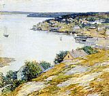 Willard Leroy Metcalf East Boothbay Harbor painting